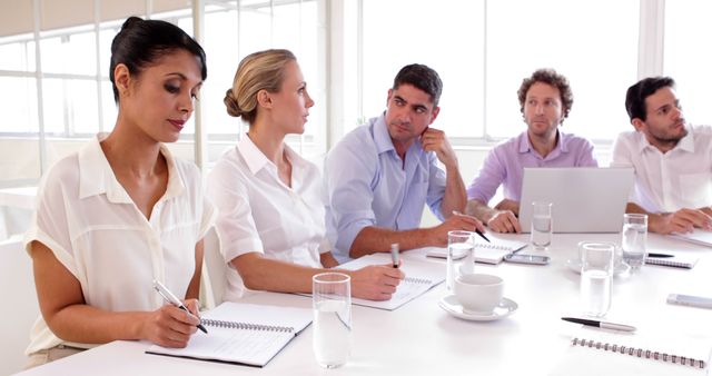 Business Meeting with Diverse Team Members in Modern Office - Download Free Stock Images Pikwizard.com