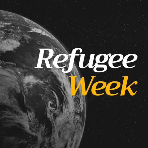 refugee week awareness with planet earth - Download Free Stock Templates Pikwizard.com