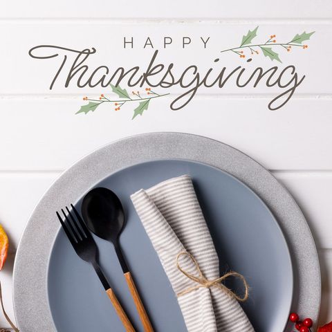 Thanksgiving Day Celebration Table Setting - Download Free Stock Templates Pikwizard.com