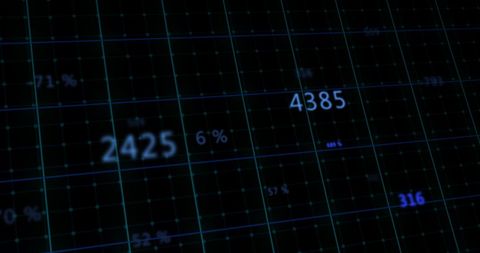 Dynamic Digital Financial Data Visualization Interface