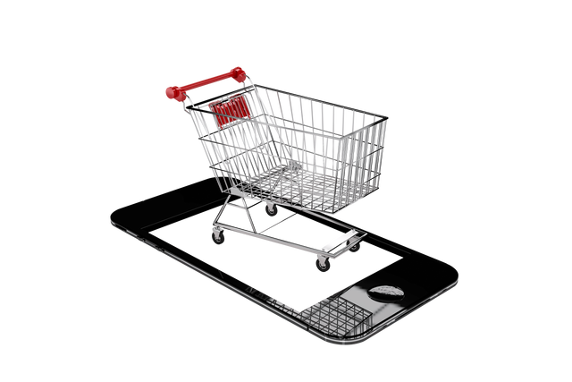 Transparent Digital Illustration Smartphone with Shopping Cart, Online Shopping Concept - Download Free Stock Videos Pikwizard.com