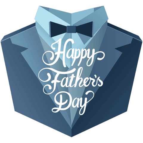 transparent father's day suit illustration celebrating fatherhood - Download Free Stock Videos Pikwizard.com