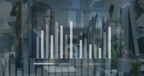 Business Analysis with Digital Technology in Modern Office Environment - Download Free Stock Images Pikwizard.com