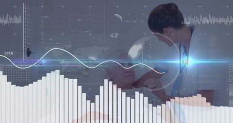 Nurse Caring for Patient in High-Tech Medical Environment