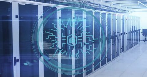 Cyber Security Interface Over Data Center Servers