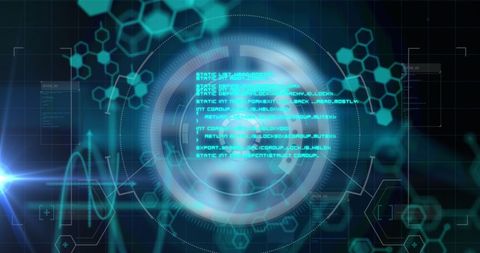 Digital Data Processing and Interface Technology Background - Download Free Stock Images Pikwizard.com
