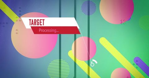 Dynamic Target Processing Digital Interface Concept - Download Free Stock Images Pikwizard.com