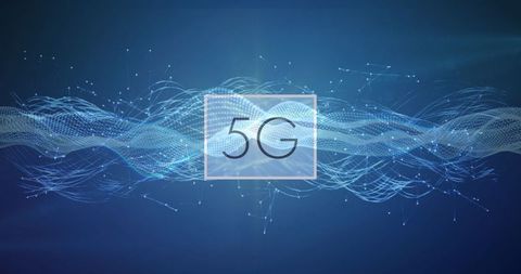 5g technology with digital networks for futuristic connectivity