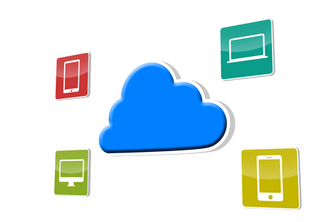 Digital Cloud Technology with Communication Devices on Transparent Background - Download Free Stock Videos Pikwizard.com