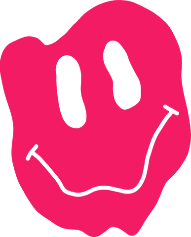 playful smiley face in dripping blob on transparent - Download Free Stock Videos Pikwizard.com
