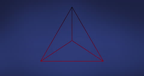 Geometric 3D Abstract Shape Movement Animation