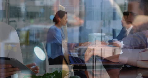 Double Exposure of Technology Integration in Modern Business