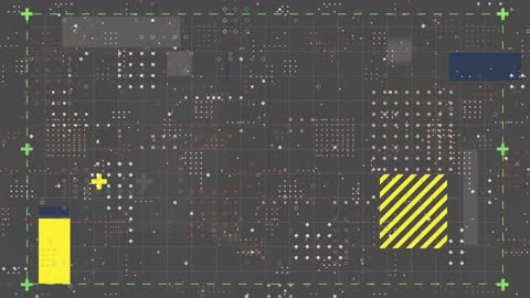 Digital Interface with Markers and Data Visualization