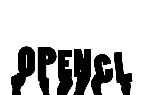 digitally illustrated opencl text with hands transparent background - Download Free Stock Videos Pikwizard.com