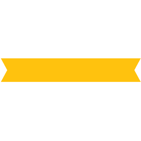 Yellow Ribbon Banner with Transparent Background for Text Highlight - Download Free Stock Videos Pikwizard.com
