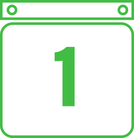 green number one on transparent background design - Download Free Stock Videos Pikwizard.com