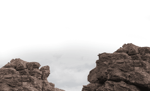 transparent rocky landscape with cloudy sky backdrop - Download Free Stock Videos Pikwizard.com