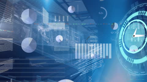 Innovative Financial Data and Technology Concept