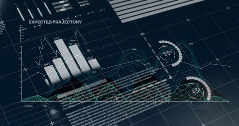 Data Processing and Digital Interface with Global Map Background - Download Free Stock Images Pikwizard.com