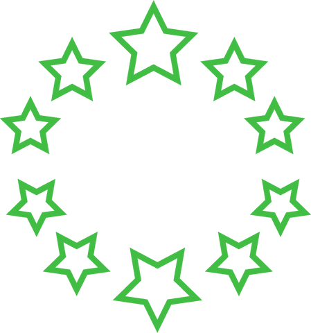 green star circle on transparent background for community symbol - Download Free Stock Videos Pikwizard.com