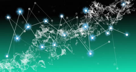 DNA Strands Merging with Network Connections Concept