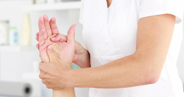 Physiotherapist Giving Hand Therapy to Patient - Download Free Stock Images Pikwizard.com