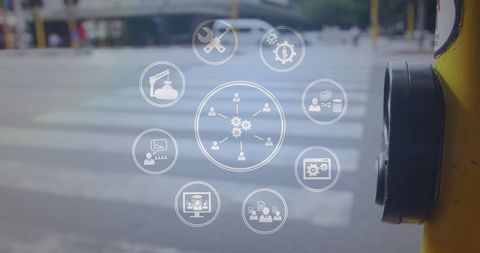 Innovative Technology Interface with Pedestrian Crossing Concept