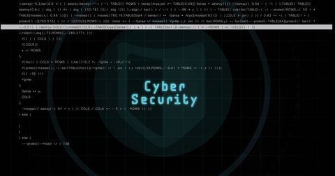 Digital Cyber Security Interface with Codes - Download Free Stock Images Pikwizard.com