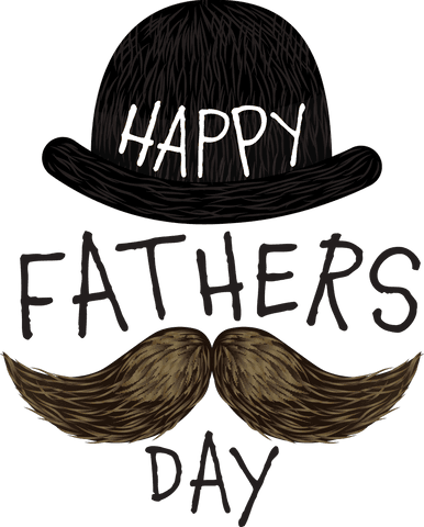 happy father’s day vector with hat & moustache on transparent background - Download Free Stock Videos Pikwizard.com