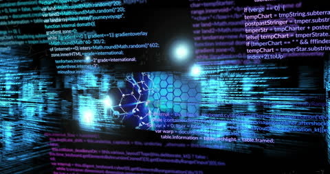 Abstract Concept of Digital Data Processing with Global Interface