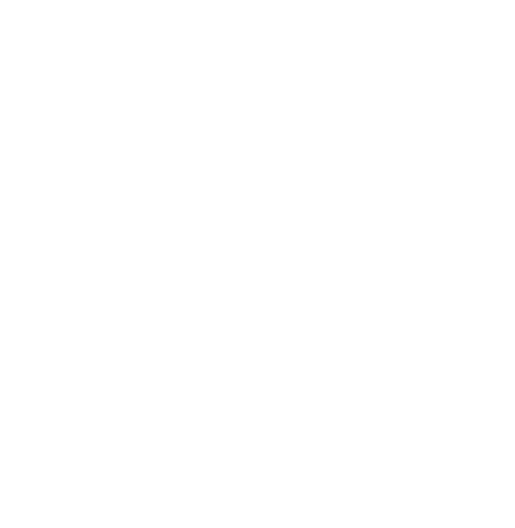 Silhouette hand holding spanner on transparent background