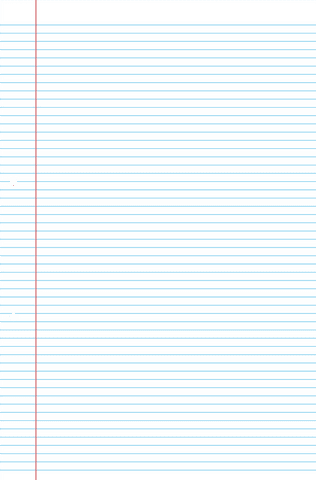 blank notebook page vector on transparent background - Download Free Stock Videos Pikwizard.com