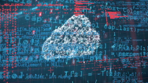 Digital Brain and Biotech Overlay with Rotating 3D Elements