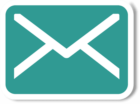 digital illustration of blue envelope on transparent background - Download Free Stock Videos Pikwizard.com