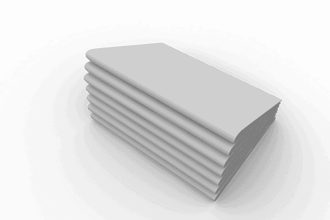 stacked white cards on transparent background - Download Free Stock Videos Pikwizard.com
