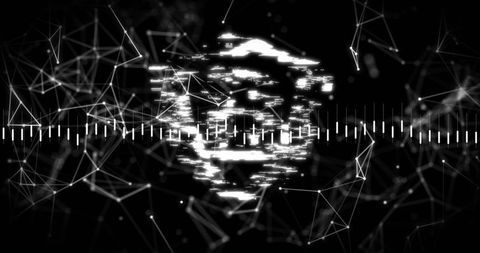 Glitching Digital Sphere in Virtual Cyberspace Mesh Network