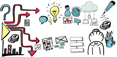 Digital Communication and Connection Diagram on Transparent Background - Download Free Stock Videos Pikwizard.com