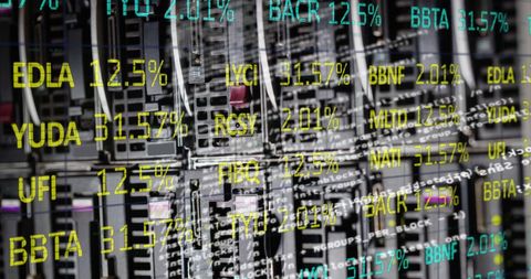 Stock Market Data Processing in Server Room Environment