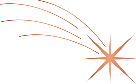 Minimalist Peach Eight-Pointed Shooting Star Design on Transparent Background - Download Free Stock Videos Pikwizard.com