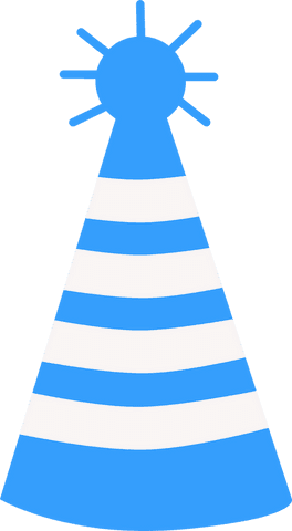 Stylized beacon shining bright on transparent background