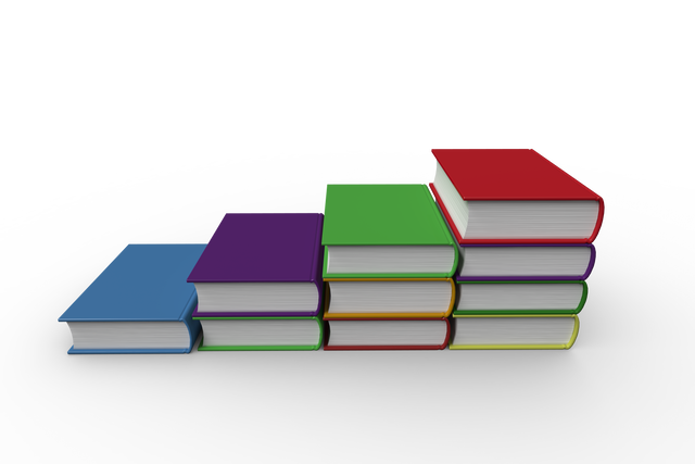 Stacks of Colorful Books on Transparent Background for Reading Concepts - Download Free Stock Videos Pikwizard.com