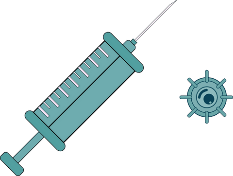 transparent background syringe and virus icon illustration - Download Free Stock Videos Pikwizard.com