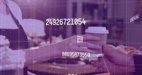 Digital Transaction Overlay in Coffee Shop Environment