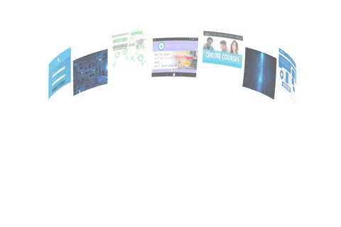 Digital Website Screens on Transparent Background for Tech Concepts - Download Free Stock Videos Pikwizard.com