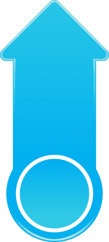 blue transparent upward arrow with circular base symbolizing progress - Download Free Stock Videos Pikwizard.com