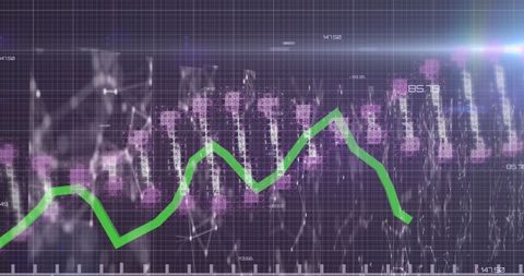 Digital DNA and Data Analytics Fusion Visualization - Download Free Stock Images Pikwizard.com