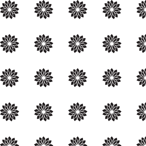 black floral pattern on transparent background design - Download Free Stock Videos Pikwizard.com