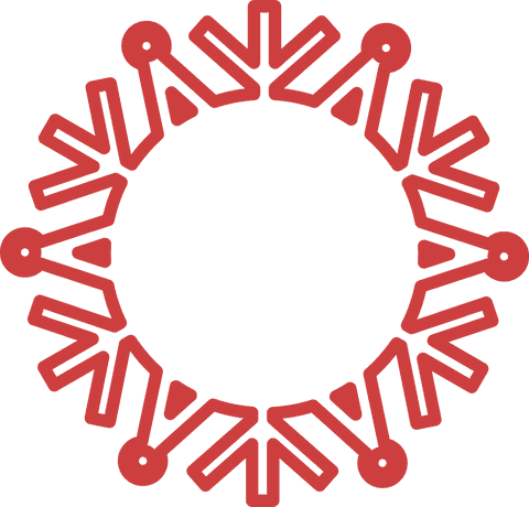 Geometric Red Circle Pattern with Transparent Background - Download Free Stock Videos Pikwizard.com