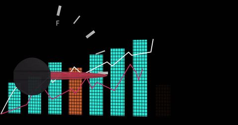 Digital Data Processing on Abstract Dashboard Design - Download Free Stock Images Pikwizard.com