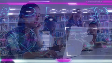 Digital Overlay of Financial Data on Business Meeting